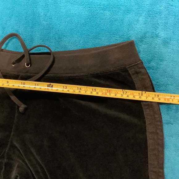 Juicy Couture 90s Velour Flare Pants 34 x 31 Zip Up Hoodie Tracksuit - Picture 11 of 14